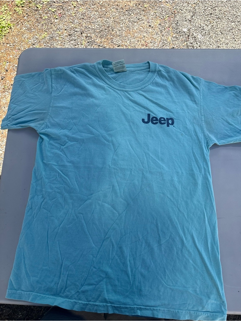 Jeep Women’s Short-Sleeve Crewneck T-Shirt - Light Blue